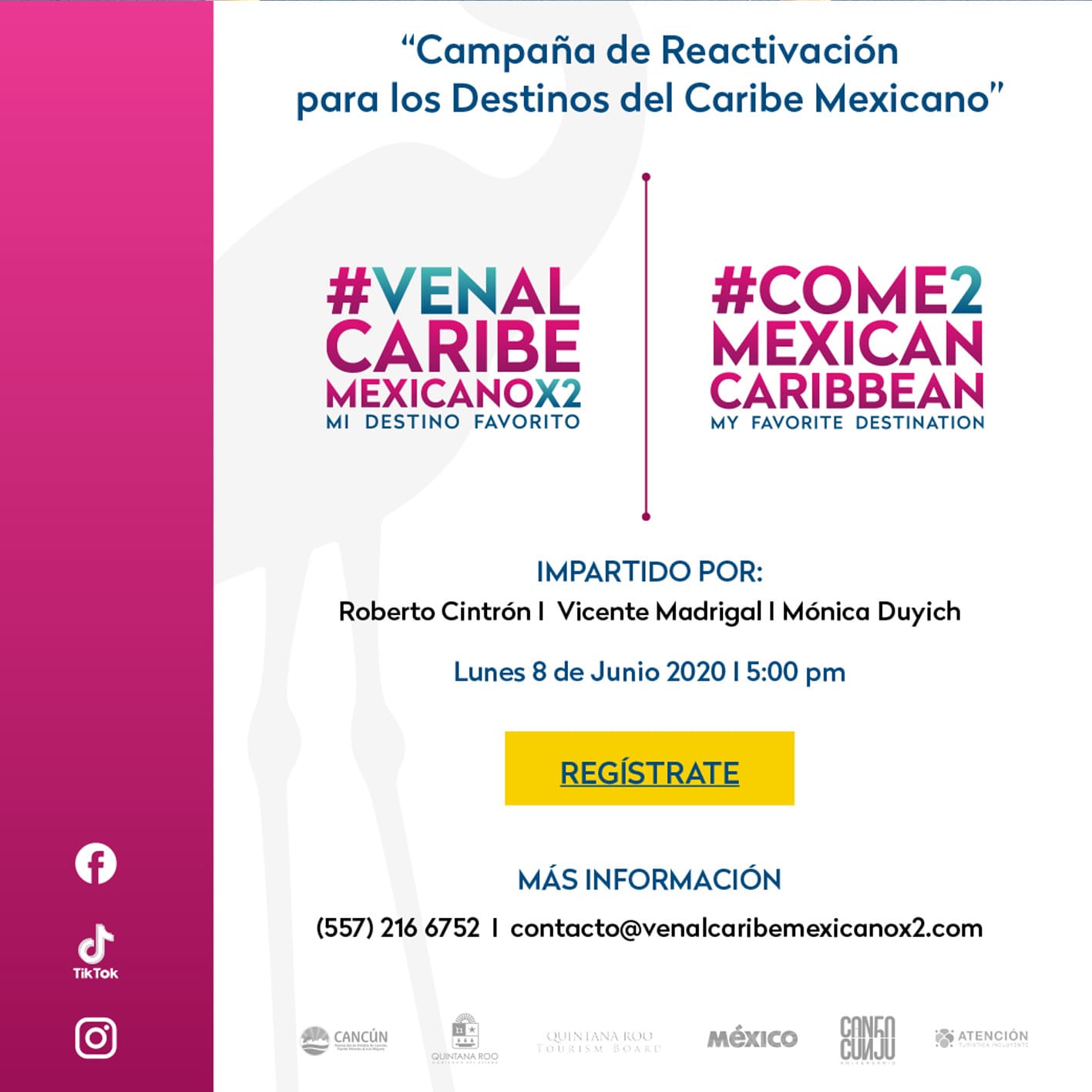 Campaña de Reactivación de los Destinos del Caribe Mexicano